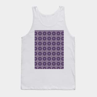 Purple Pattern Tank Top